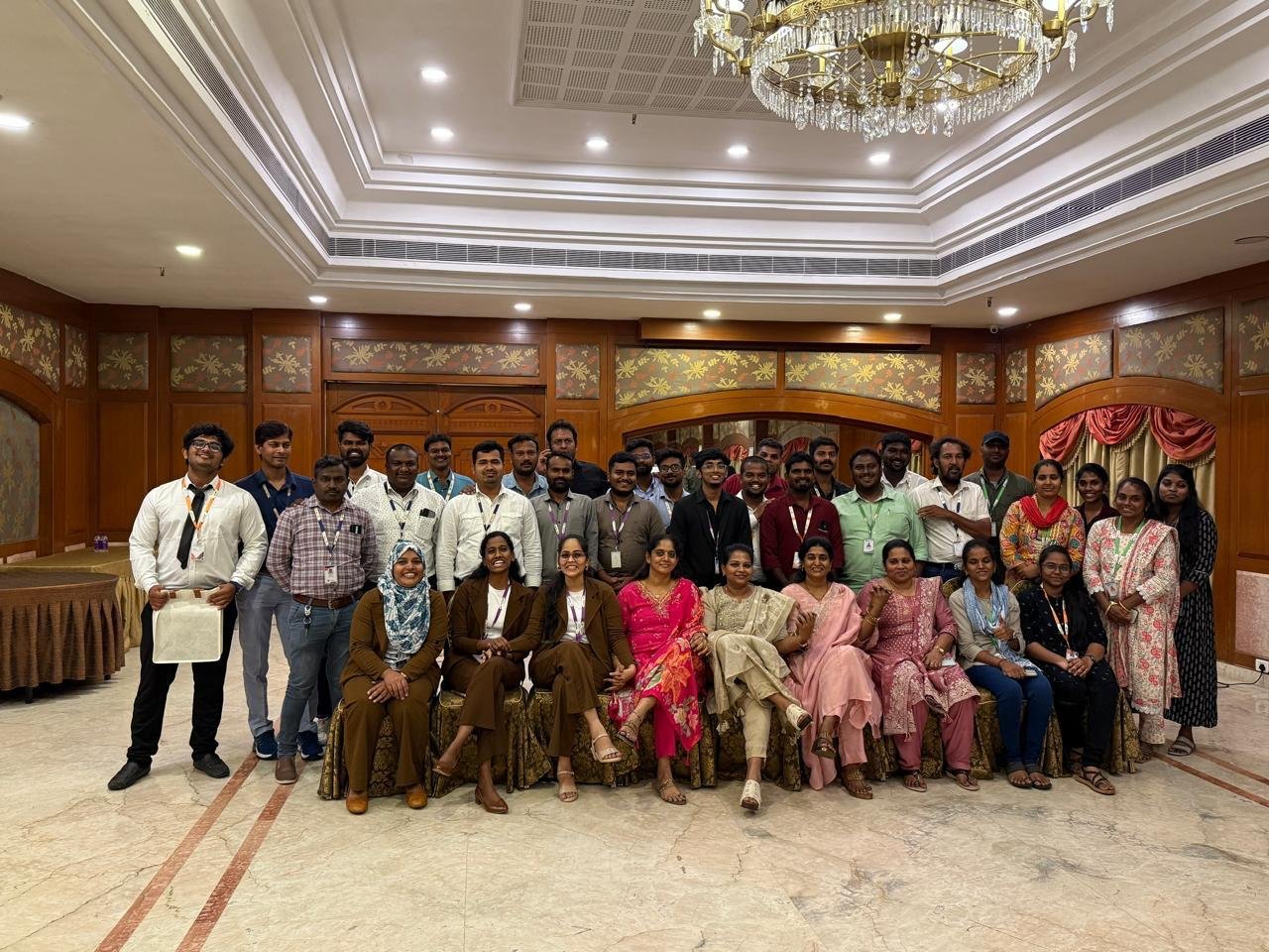 Professional woman holding tablet